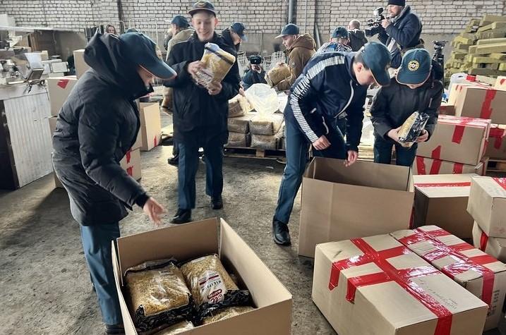 Калуга гуманитарная помощь мобилизованным-беженцам Донбасса-сбор пункт